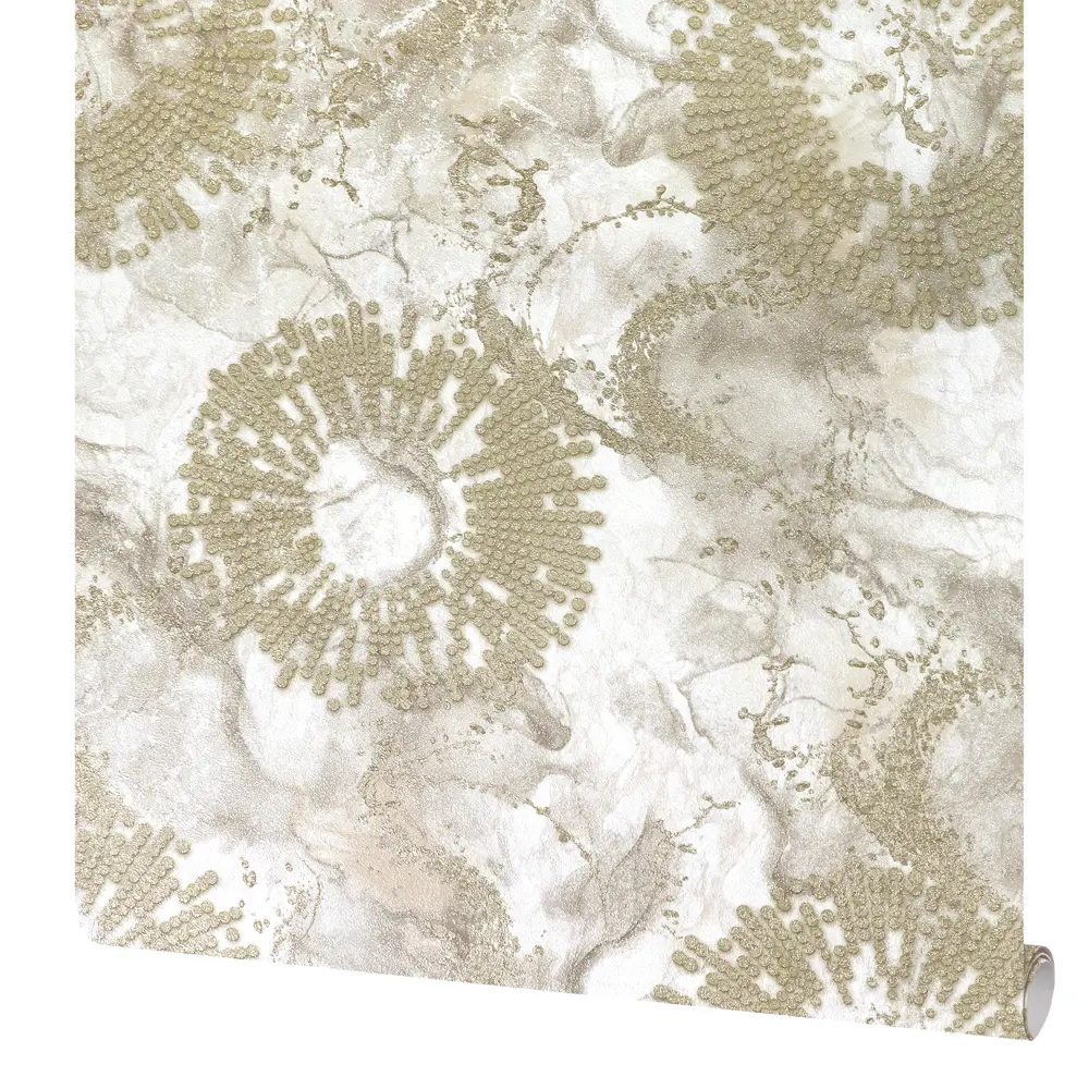 Обои флизелиновые Solo Disco бежевые 1.06 м 201902 STLM-2037225