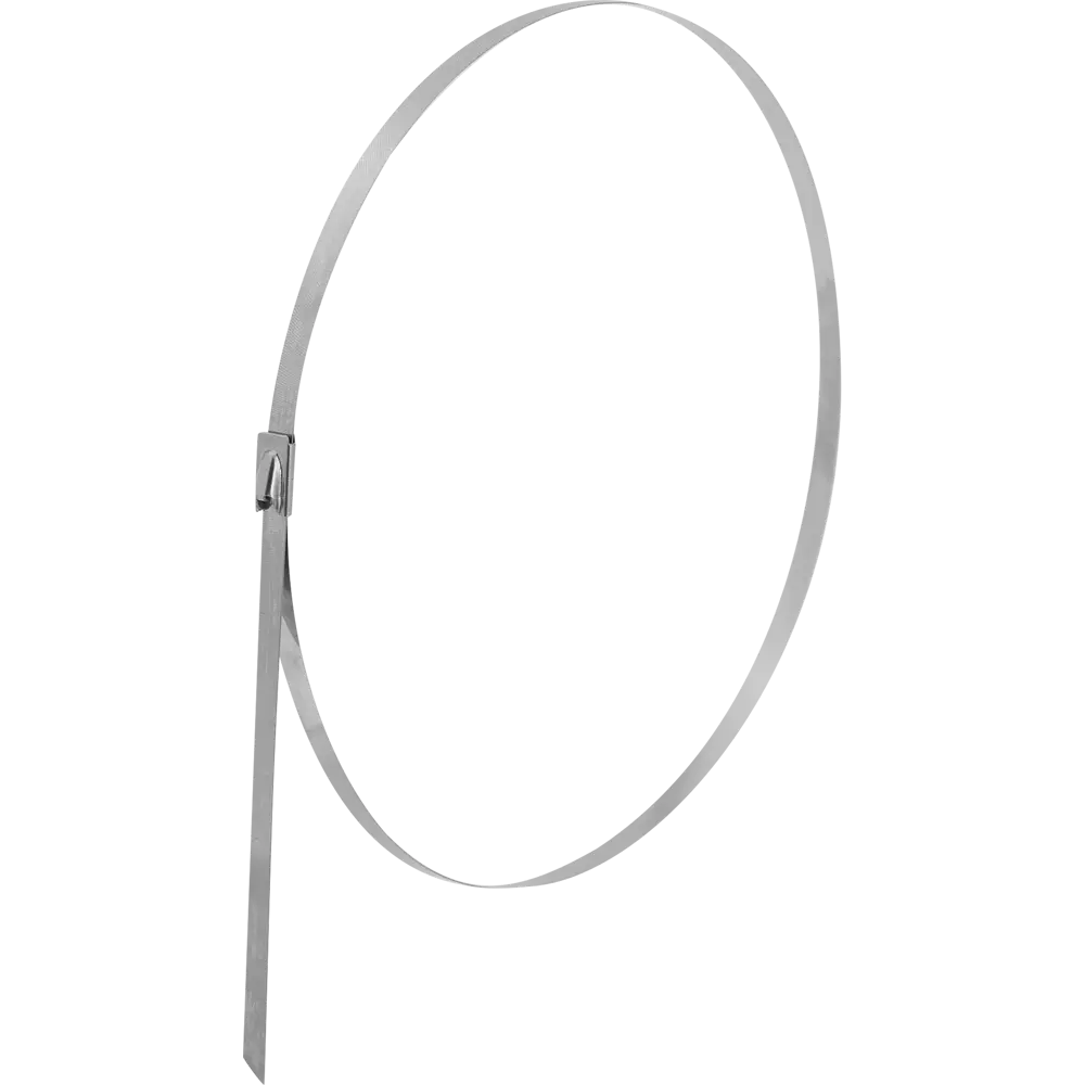 Кабельная стяжка 4.6x500 мм сталь цвет серый 2 шт Santreyd STLM-2055161 - Вид №2