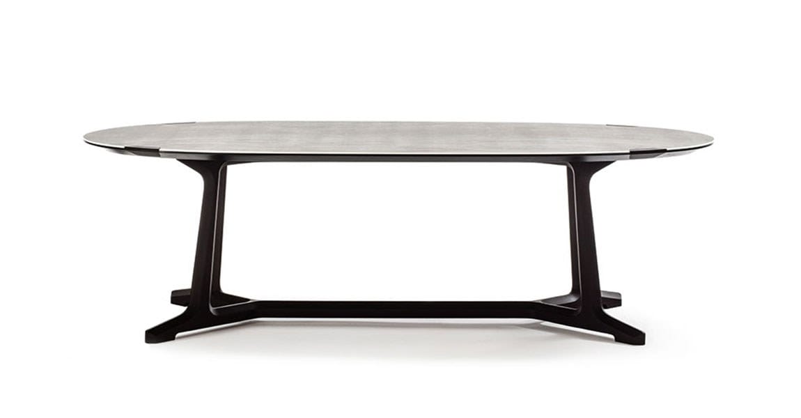 Овальный стол из керамогранита Frigerio Arja ARCH-00122802 - Вид №1
