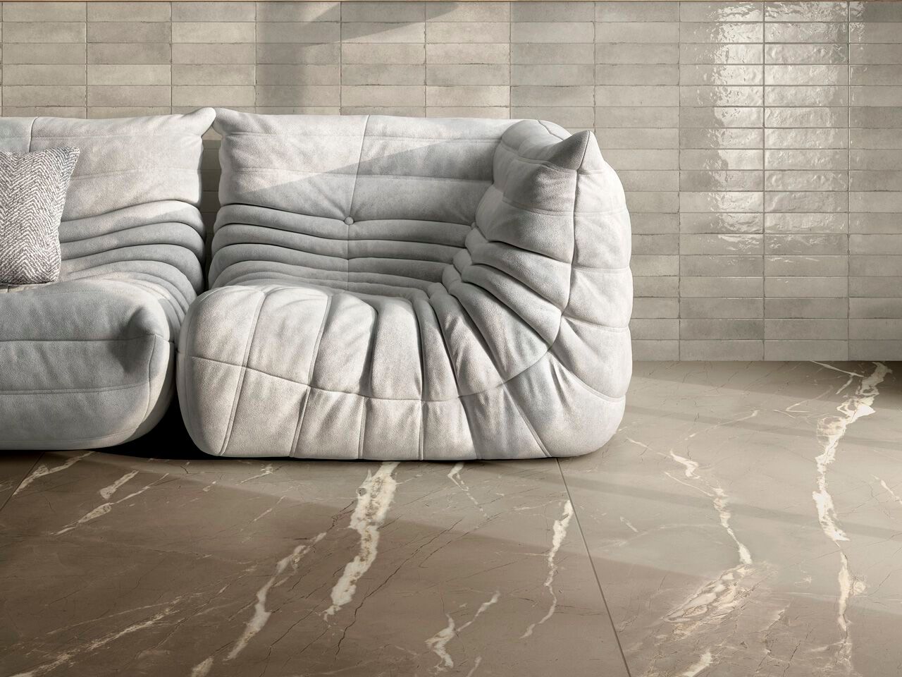 Пол / керамогранит с мраморным эффектом CERAMICA FONDOVALLE Infinito 2.0 ARCH-00081960