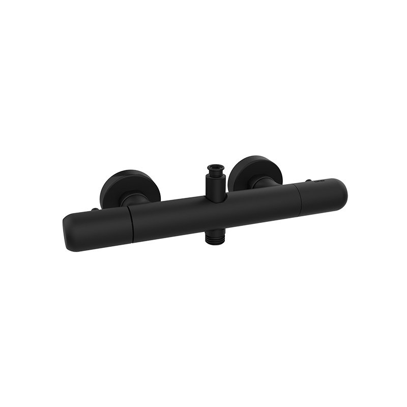 35425321 BASIC Термостатический душ с вверх способом Черный GRB MIXERS 