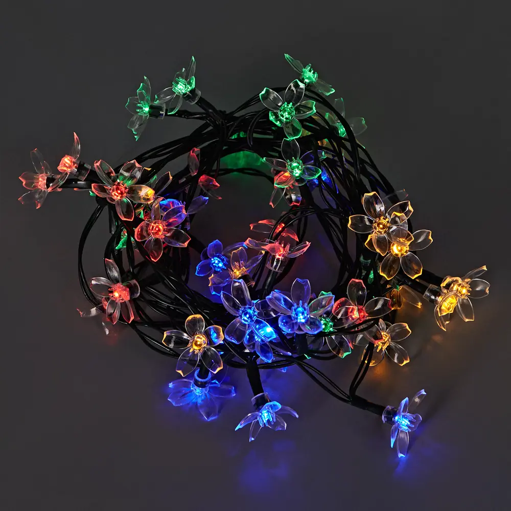 Солнечная гирлянда Kreaforta Cinder с лепестками 4.9 м 89387079 STLM-1567064