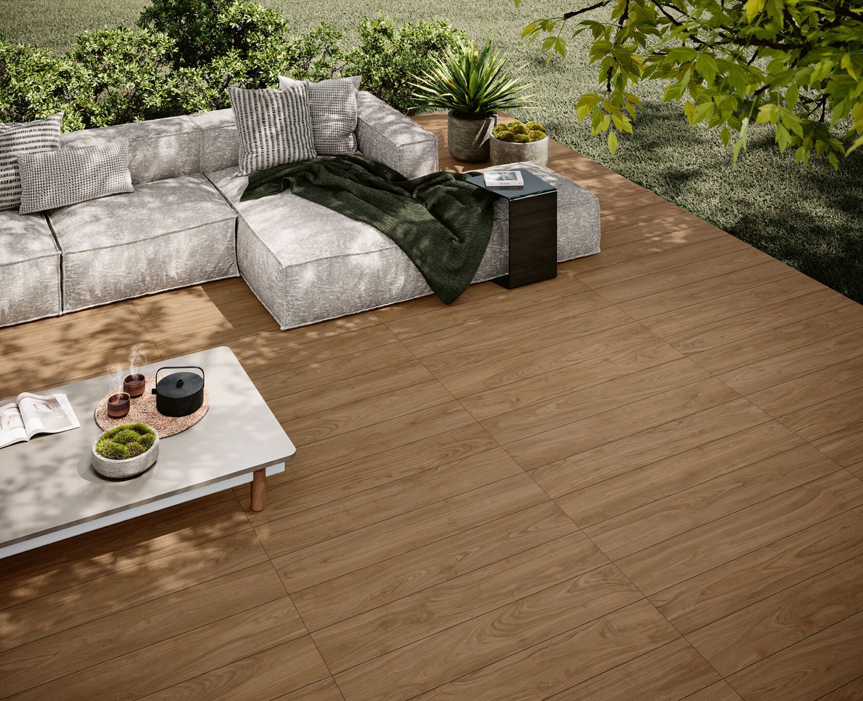 Пол / облицовка керамогранита под дерево MARGRES STAGE ARCH-00084596 - Вид №2