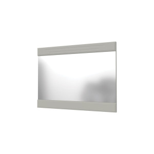 Зеркало навесное Bravoмебель 61x80.4 см с декоративными планками цвет холодный серый / фисташковый БЕЗ БРЕНДА ОЛИМП