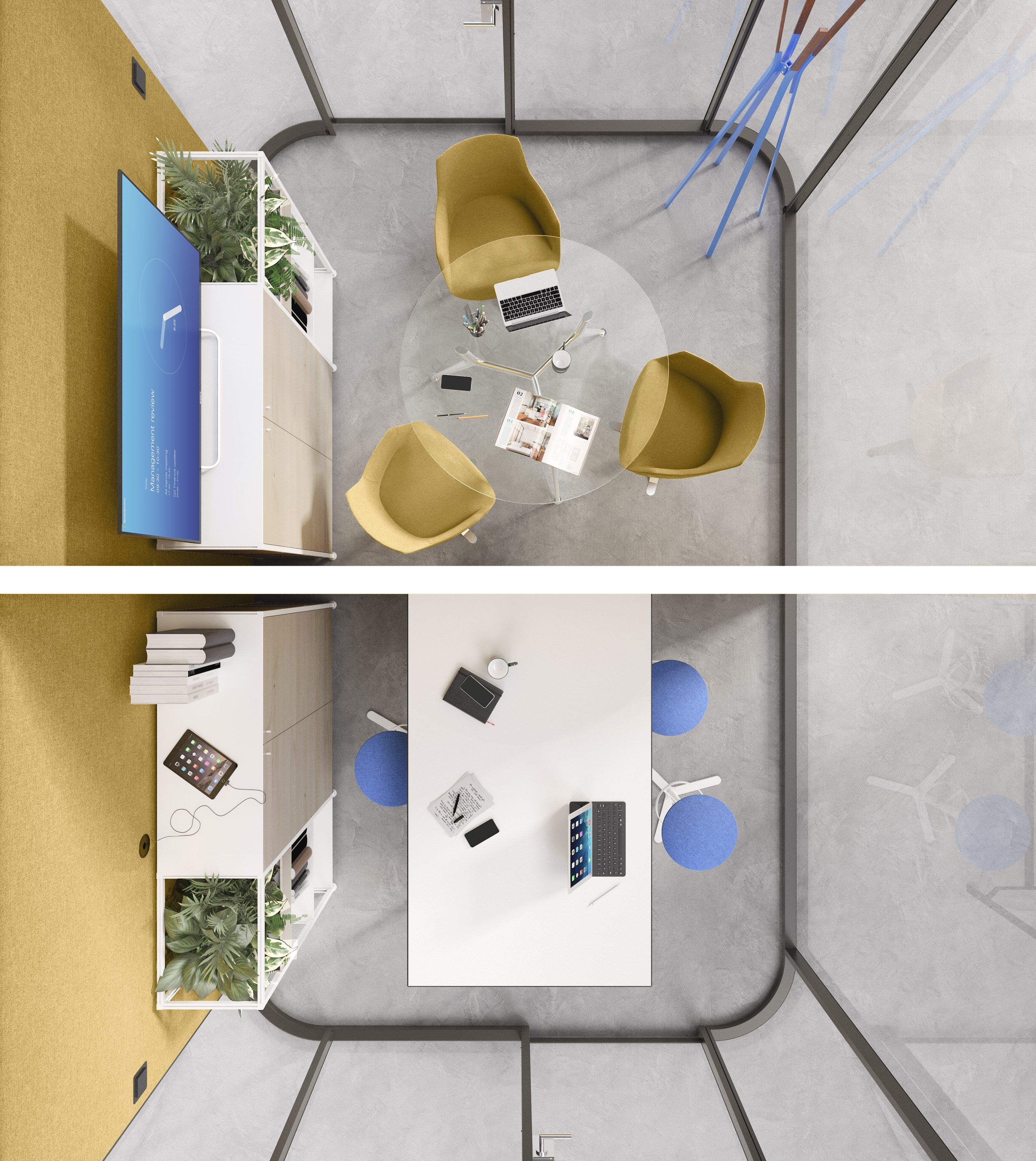 Акустическая офисная кабина со встроенным освещением ESTEL GROUP Collaborative Room ARCH-00057286 - Вид №13