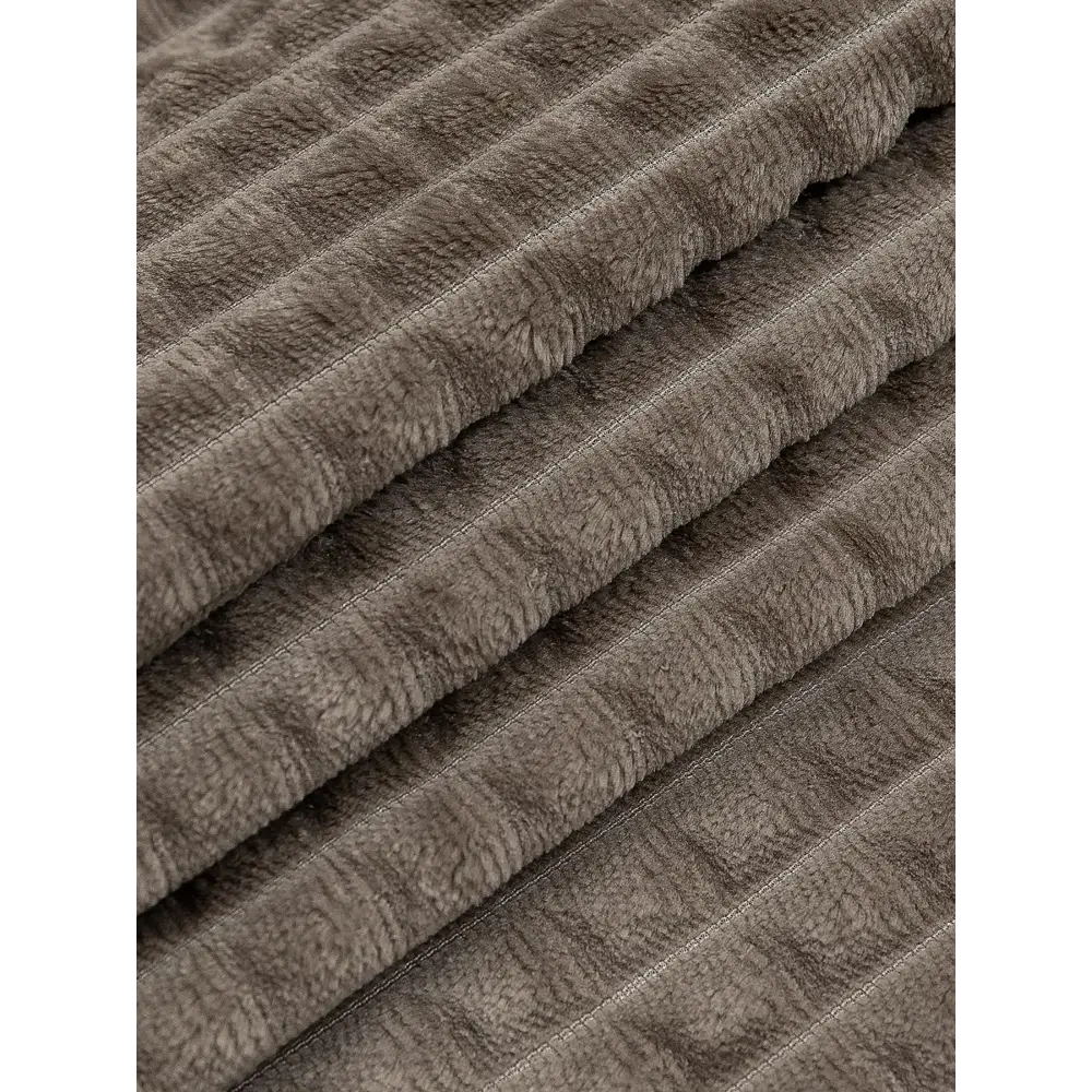 Плед Кубики 200x220 см фланель цвет коричневый TEXREPUBLIC STLM-2140826 - Вид №2