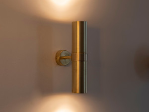 Латунный светодиодный настенный светильник