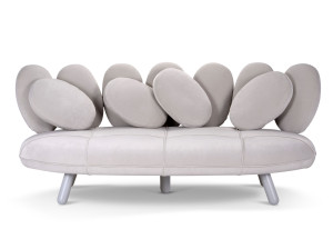 3-местный тканевый диван