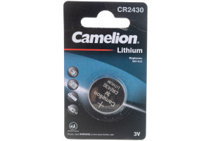 15083857 Литиевая батарейка CR2430 BL-1, 3V 3073 Camelion