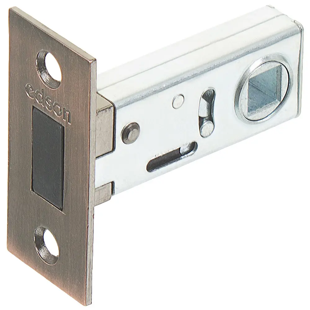 Защёлка межкомнатная магнитная EDS-6-50 сталь/пластик цвет медь EDSON STLM-2002531