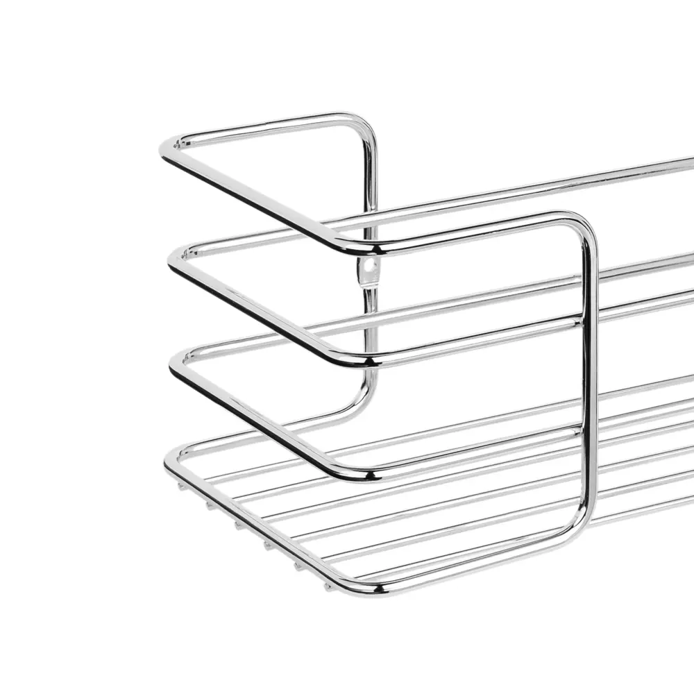 Полка прямая 13.5х30х11 см цвет хром ЧМЗ Новые горизонты STLM-2189400 - Вид №2