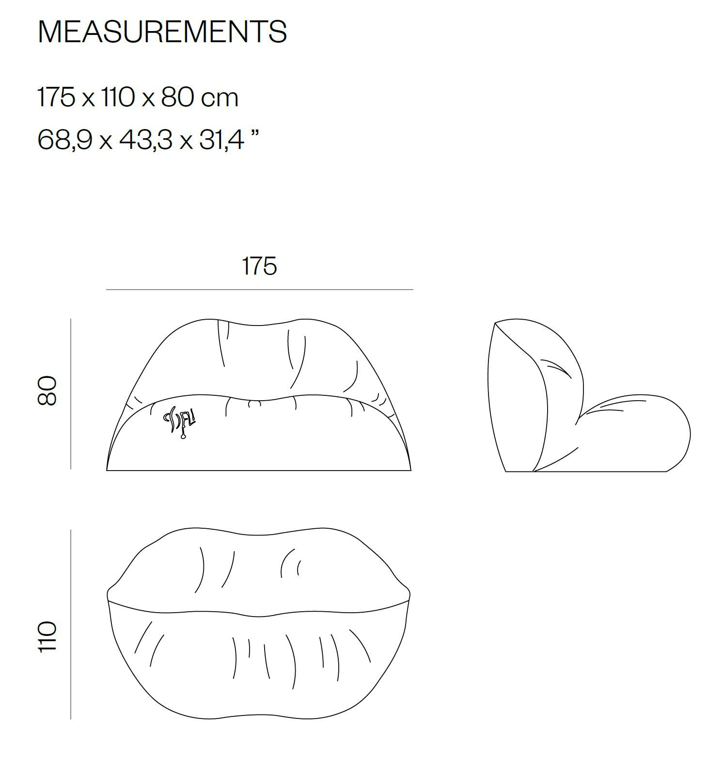 Диван из полиэтилена BD Barcelona дали ARCH-00027287 - Вид №12