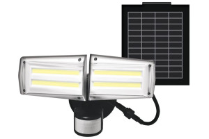 16653621 Автономный светодиодный прожектор , с датчиком движения Autonoma LED Solar Pro, 2xCOB, аккумулятор 3000мАч 29143 5 duwi