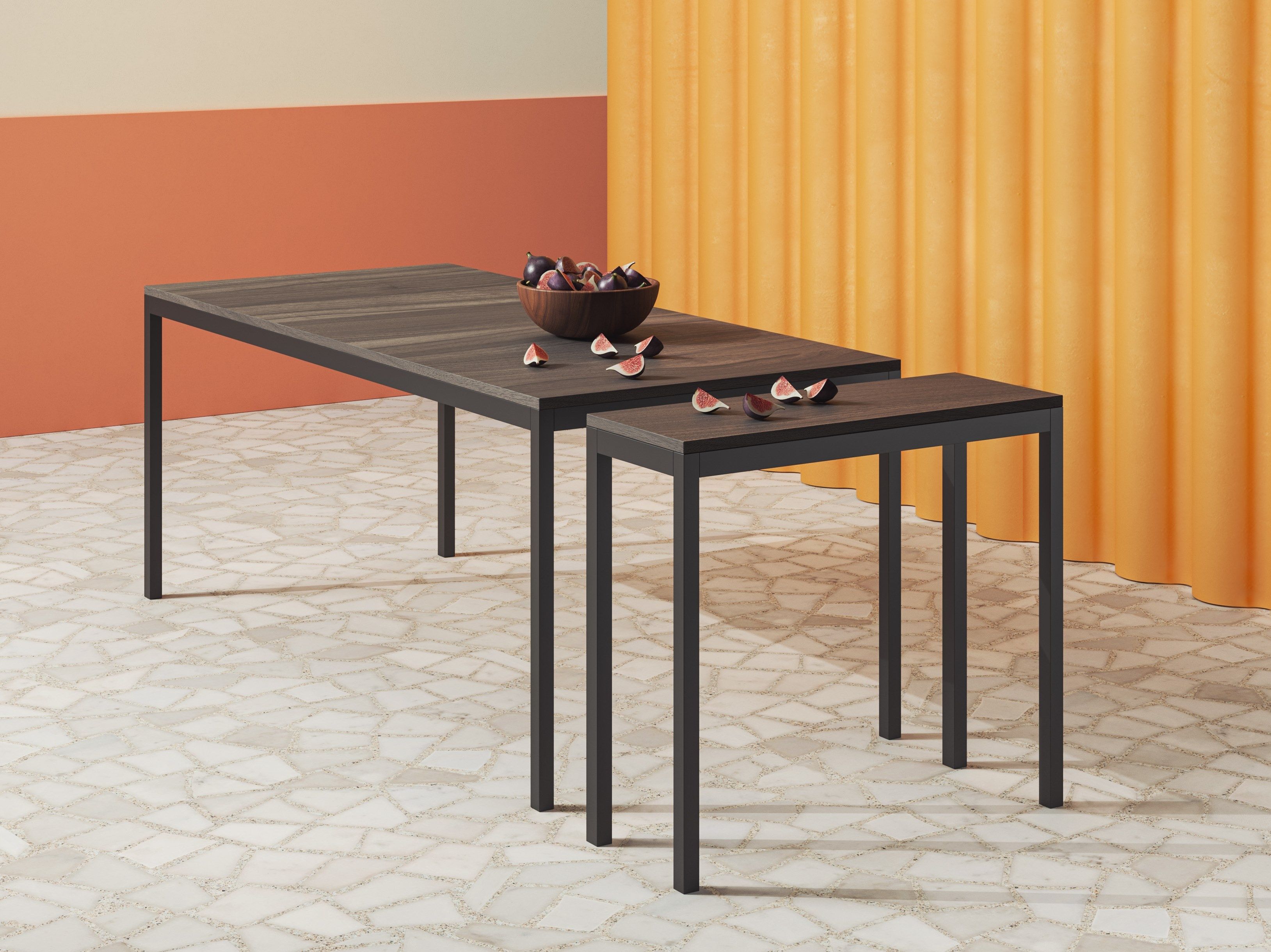 Прямоугольный стальной стол ALMA DESIGN ARCH-00122438 - Вид №1