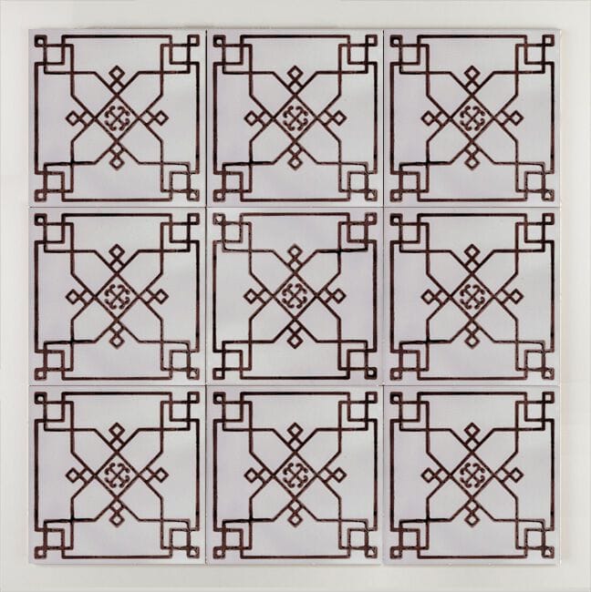 Пол / покрытие ручной работы La Riggiola черный и белый ARCH-00124800 - Вид №1