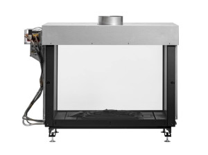 Двухсторонний газовый закрытый камин