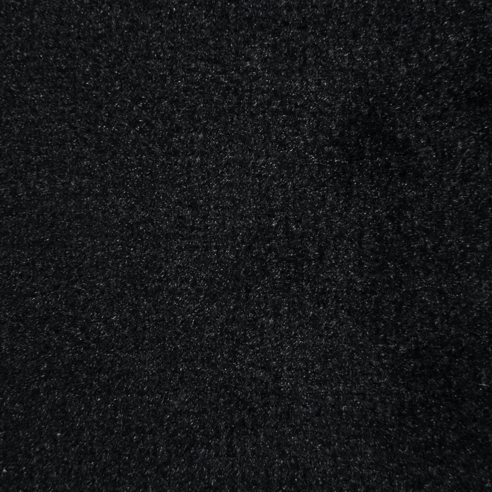 Табурет с мягкой обивкой, бархат, цвет чёрный Atmosphera STLM-2118088 - Вид №3