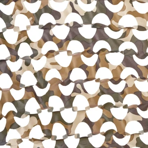 Сетка маскировочная Камуфляж Россия 2x6 м бежевый/зеленый