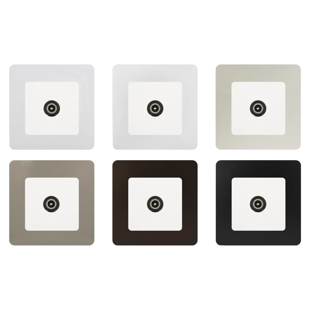 Оконечная ТВ-розетка Legrand Etika для завершения телевизионной линии 17356273 STLM-0007968 - Вид №1