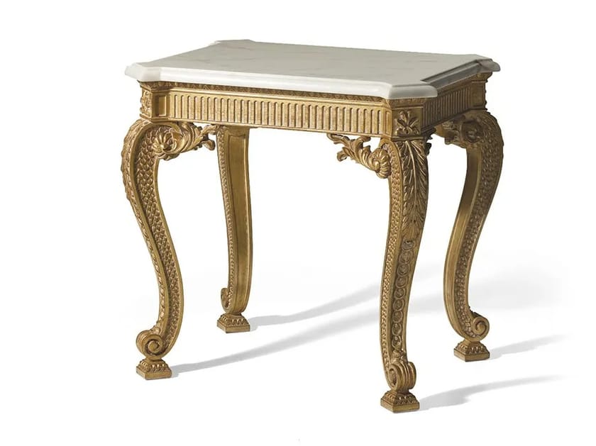 Прямоугольный журнальный столик с мраморной столешницей OAK Галерея ARCH-00049489