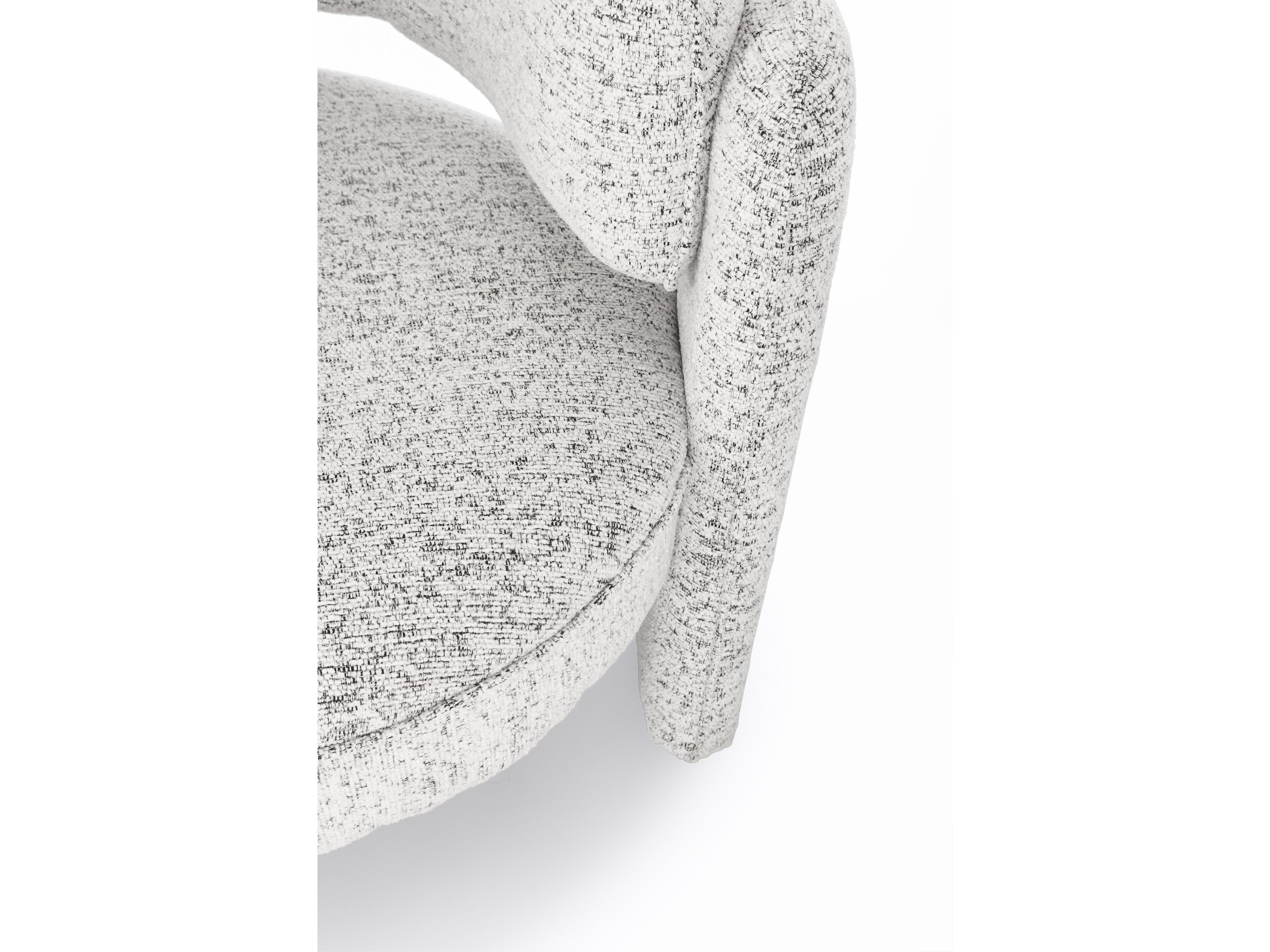 Тканевое кресло с подлокотниками BIZZOTTO AISHA ARCH-00081053 - Вид №4