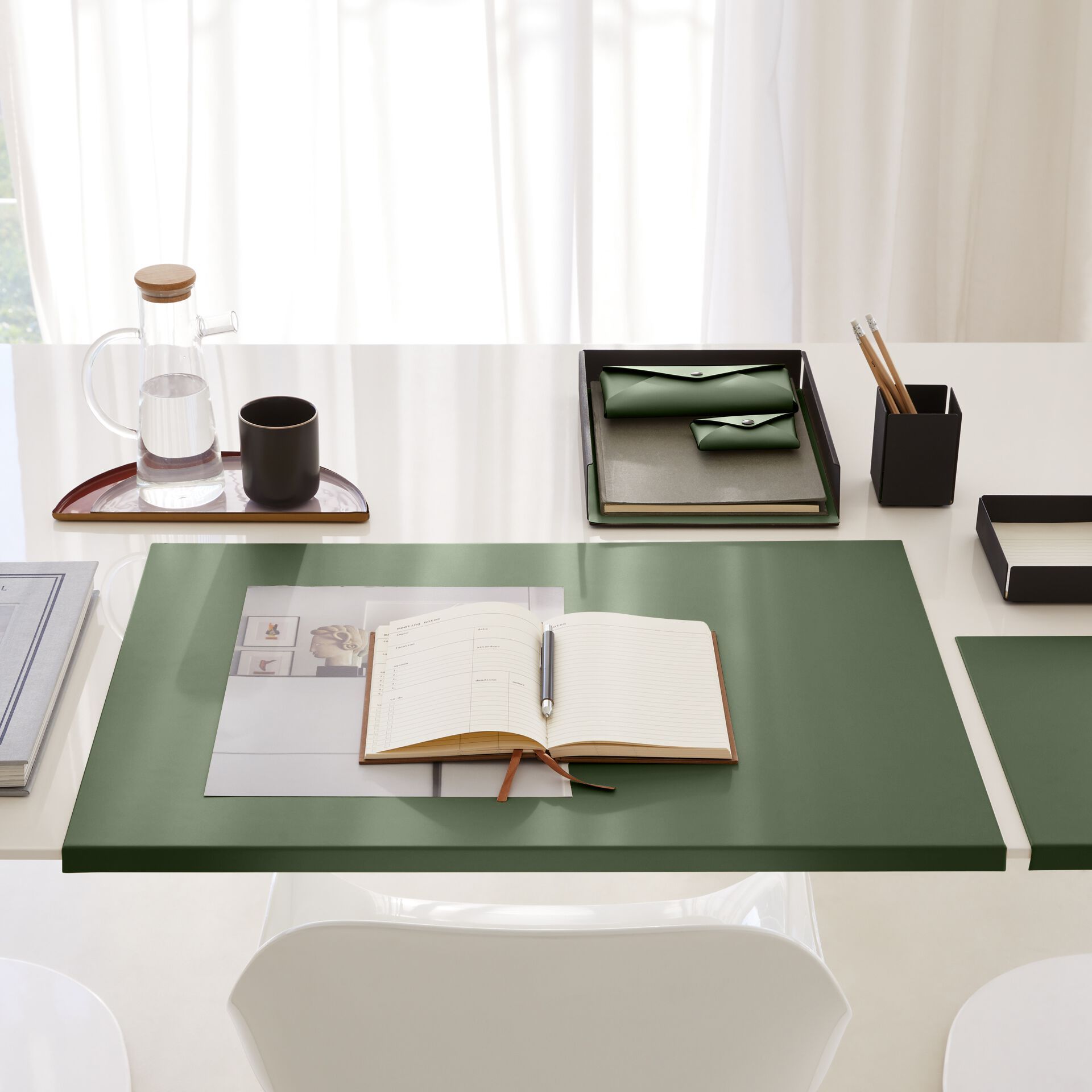 Держатель ручки из стали и кожи EGLOOH Муар ARCH-00011137 - Вид №7