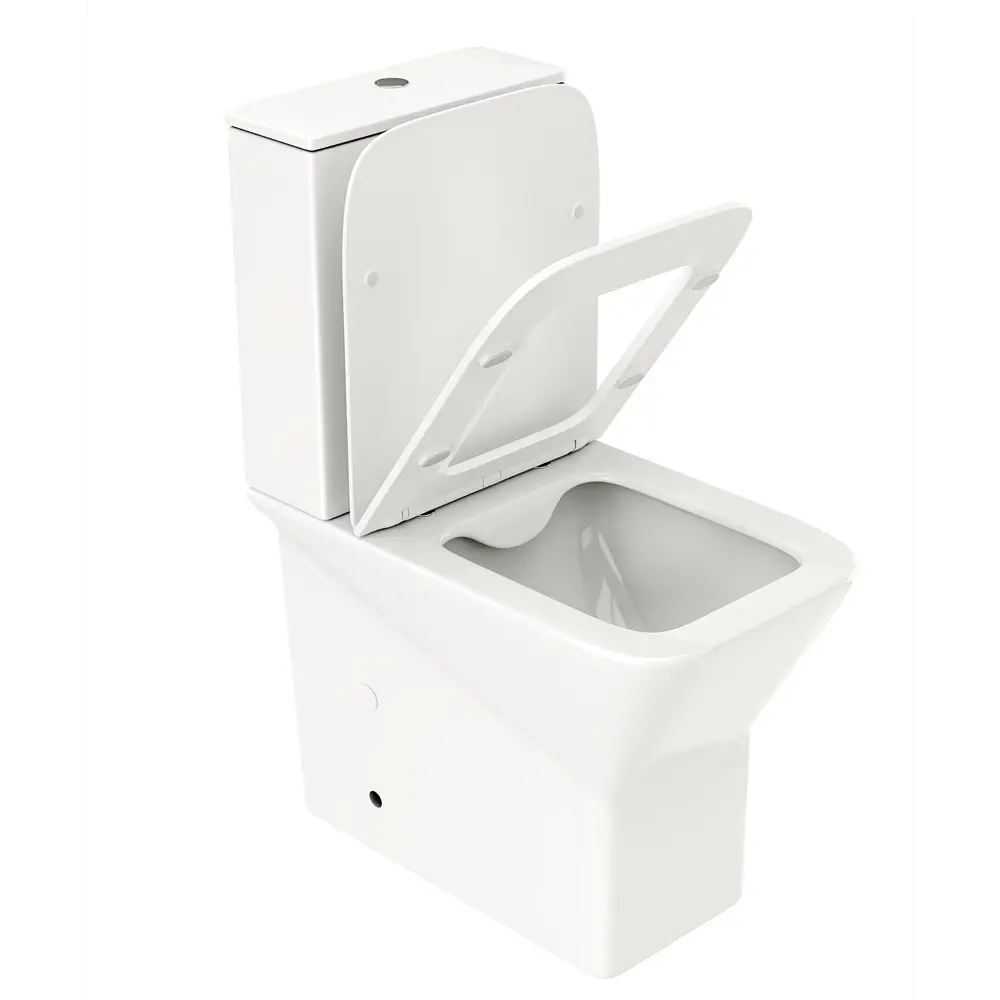 Унитаз-компакт Cerutti SPA Ellero CT8458 безободковый сиденье с микролифтом 88977000 STLM-2012378 - Вид №2