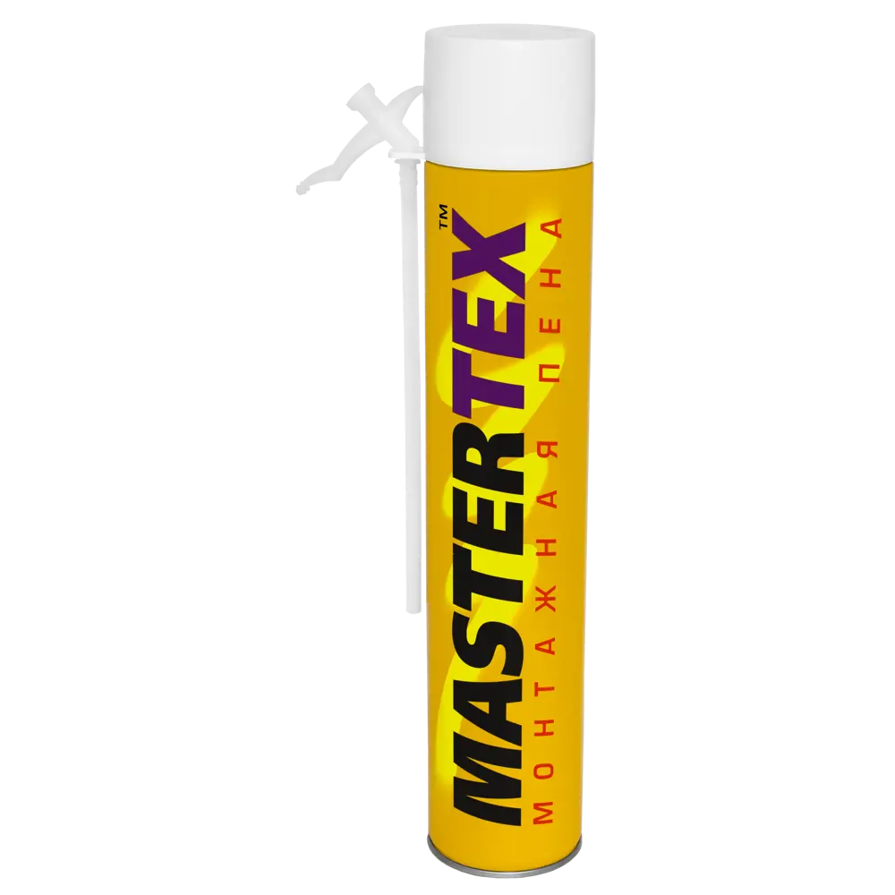Пена монтажная бытовая MasterTex 50 летняя 670 мл STLM-2073137