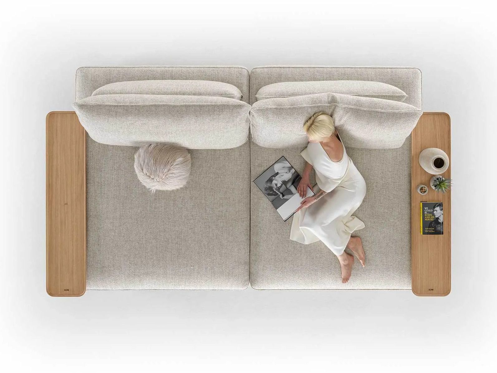 Линейный диван для домашнего кинотеатра BertO DAVID CINEMA ARCH-00017532