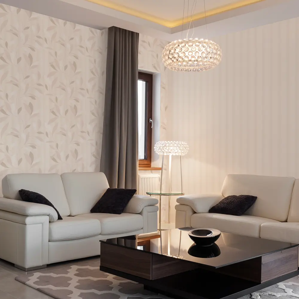 Обои виниловые Home Color Algae бежевые 0.53 м 11028-21 STLM-2156738 - Вид №3