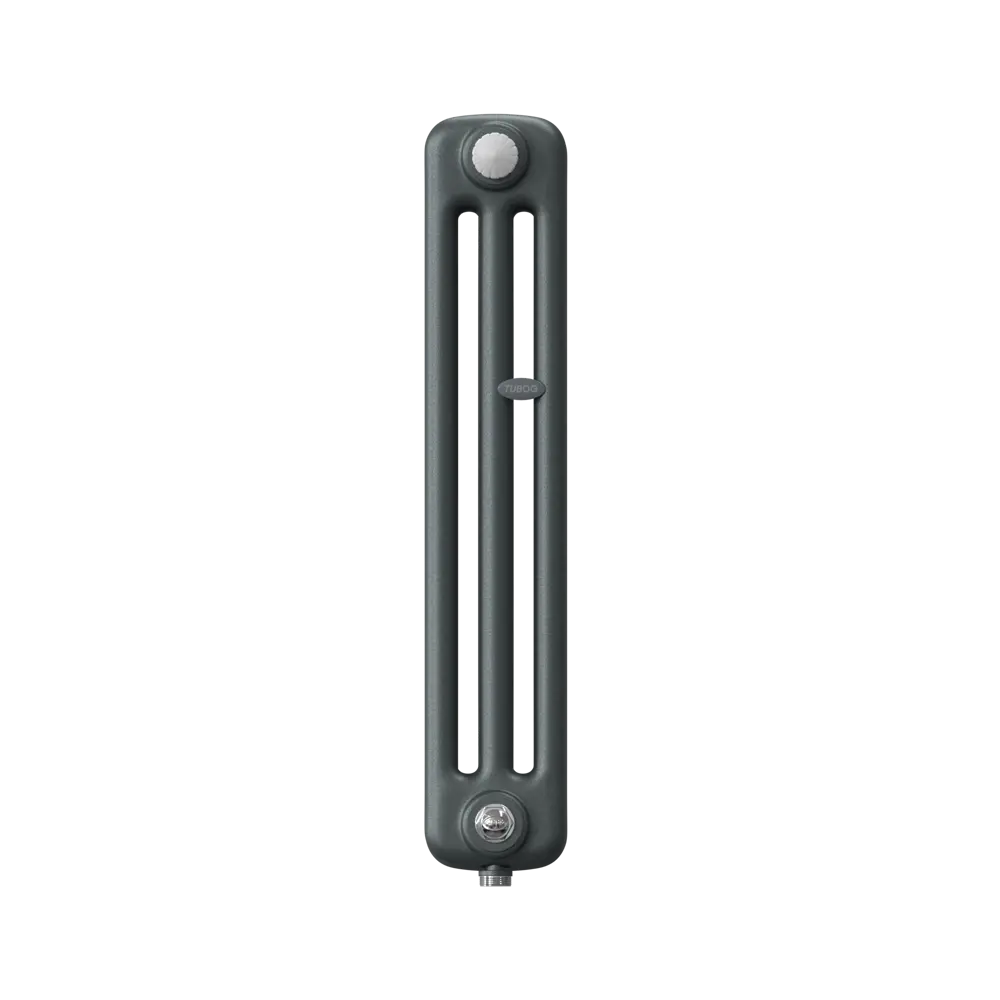 Радиатор трубчатый Rifar Tubog TUB 3057-14 DV1 TI 500/103 14 секций нижнее подключение сталь серый 88492291 STLM-2098473 - Вид №2