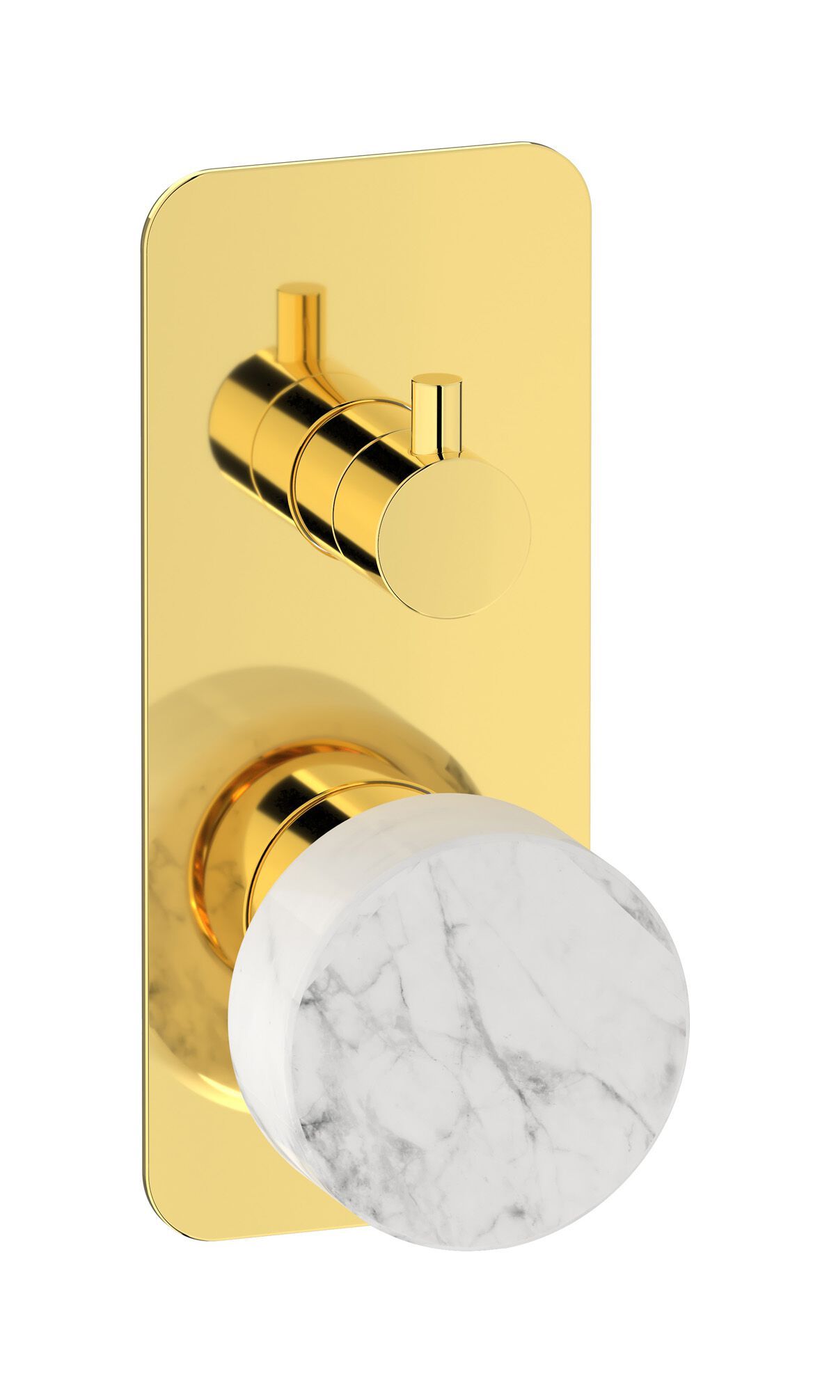 Мраморный встраиваемый смеситель для душа с переключателем IB мрамор + мрамор Elle ARCH-00099432 - Вид №13