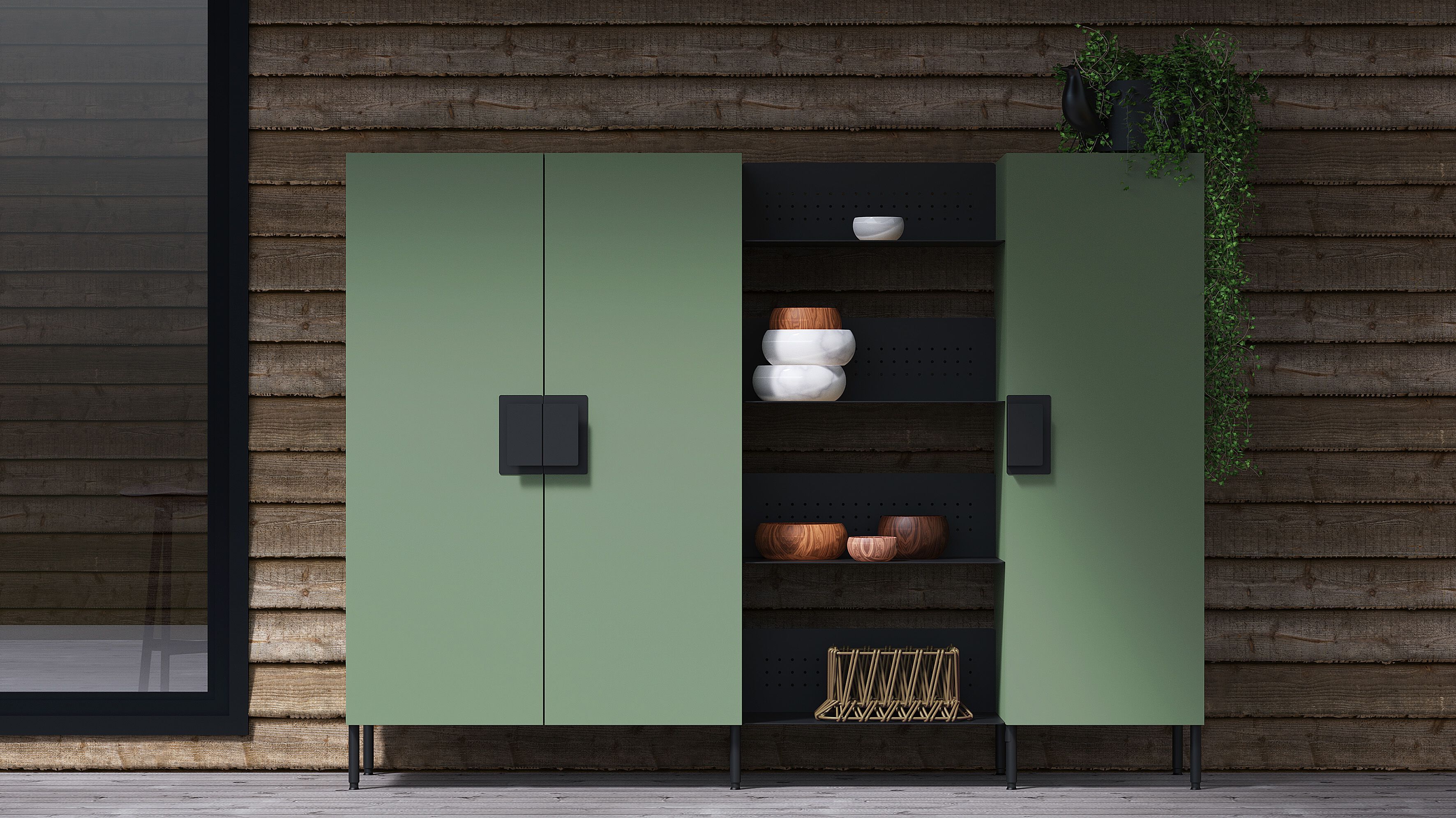 Наружная кухня из нержавеющей стали с островом ABIMIS Àtria ARCH-00062698 - Вид №2