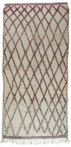 AFOLKI Прямоугольный шерстяной коврик с геометрическими мотивами Talsent Taa1172be