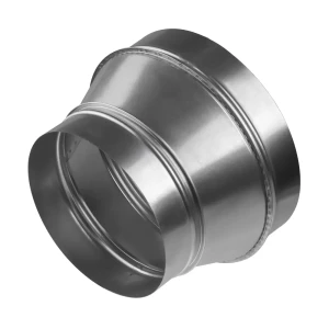 Переходник для круглых воздуховодов Ore ПР400/200 D200/400 мм оцинкованный металл