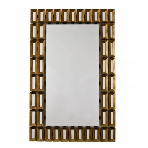 Зеркало прямоугольное настенное бронза Tuscony PUSHA ДИЗАЙНЕРСКИЕ 062565 Бронза