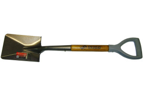 16380876 Совковая лопата мини деревянная ручка 28109 SKRAB