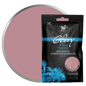 Тестер интерьерной краски для кухни и ванной цвет розовый кашемир 50 мл