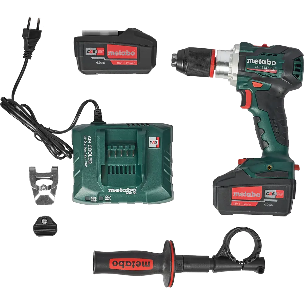 Дрель-шуруповерт аккумуляторная ударная бесщеточная Metabo BS 18 LTX BL I, 602358500, 18 В Li-Ion 2x4 Ач 82826229 STLM-2180280  - Вид №5