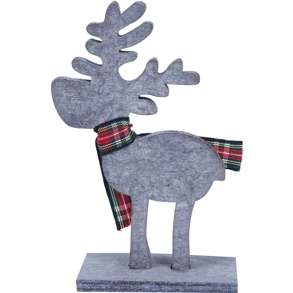 Ёлочное украшение «Олень» 9 см, дерево, в ассортименте Santreyd STLM-2138648 - Вид №2