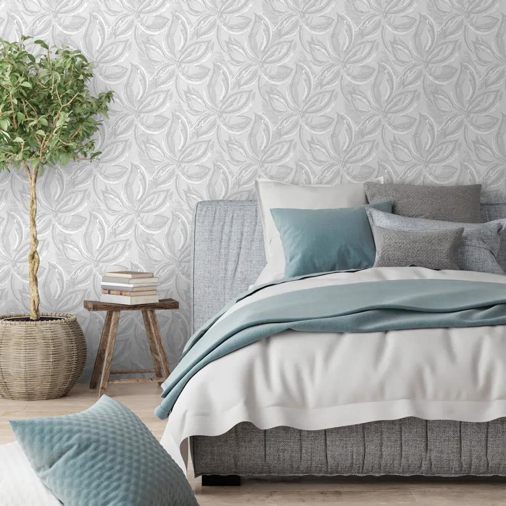 Обои флизелиновые Victoria Stenova Orion серые 1.06 м 888861 STLM-2201985 - Вид №2