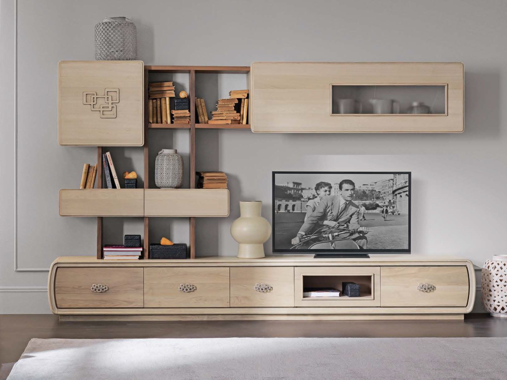 Деревянная секционная оборудованная стена Cantiero AMARCORD Day ARCH-00012663