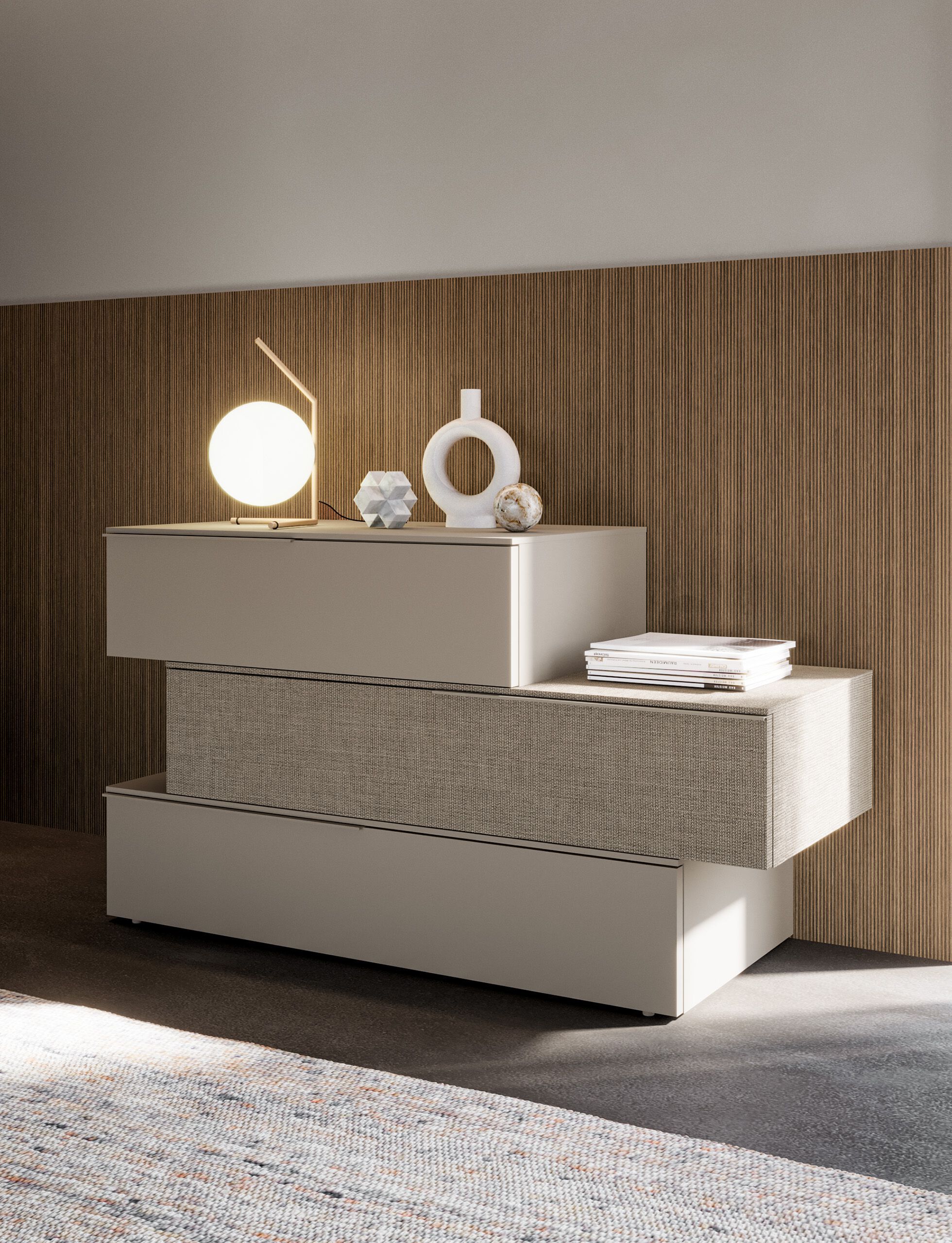 Комод / тумбочка из меламиновой ткани Adok ARIA A TERRA ARCH-00062298 - Вид №3