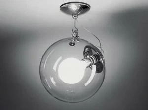 Artemide Люминесцентный потолочный светильник из металла Miconos A022800