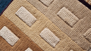 Прямоугольный ковер ручной работы