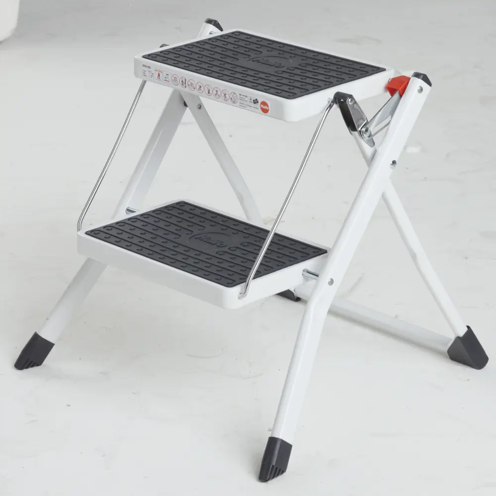 Стремянка-табурет складная Hailo Mini 2 ступени, максимальная нагрузка 150 кг 15474130 STLM-2139709  - Вид №8