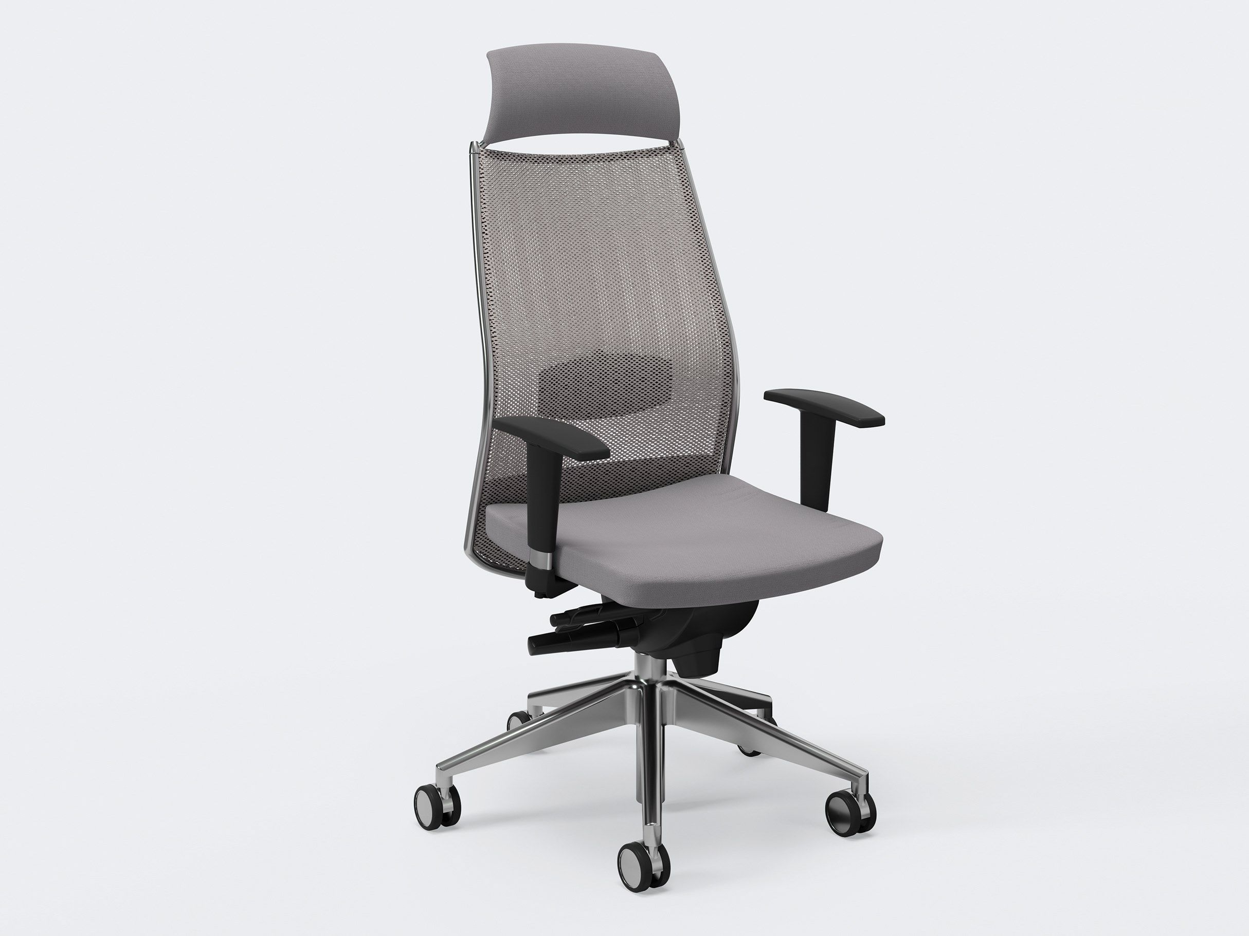 Вращающееся офисное кресло с высокой спинкой Ares Line Link Plus ARCH-00087686 - Вид №1