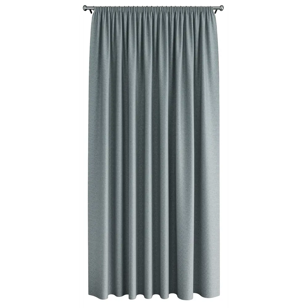 Штора MIAMOZA Stone голубая 200x280 см с затемнением 89427074 STLM-1582043 - Вид №4