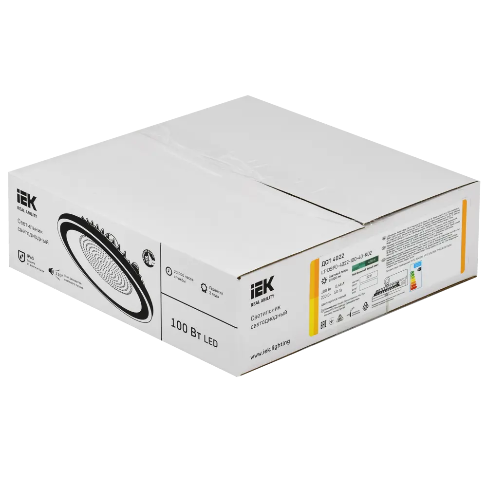 Светильник светодиодный IEK ДСП 100 Вт IP65 накладной 4000 К STLM-2091873 - Вид №5