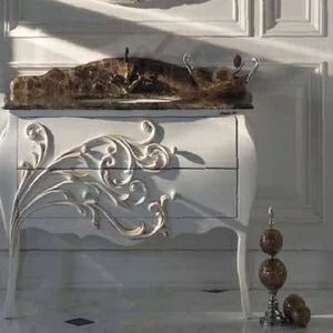 Комплект мебели для ванной белый Armadi Art Andante